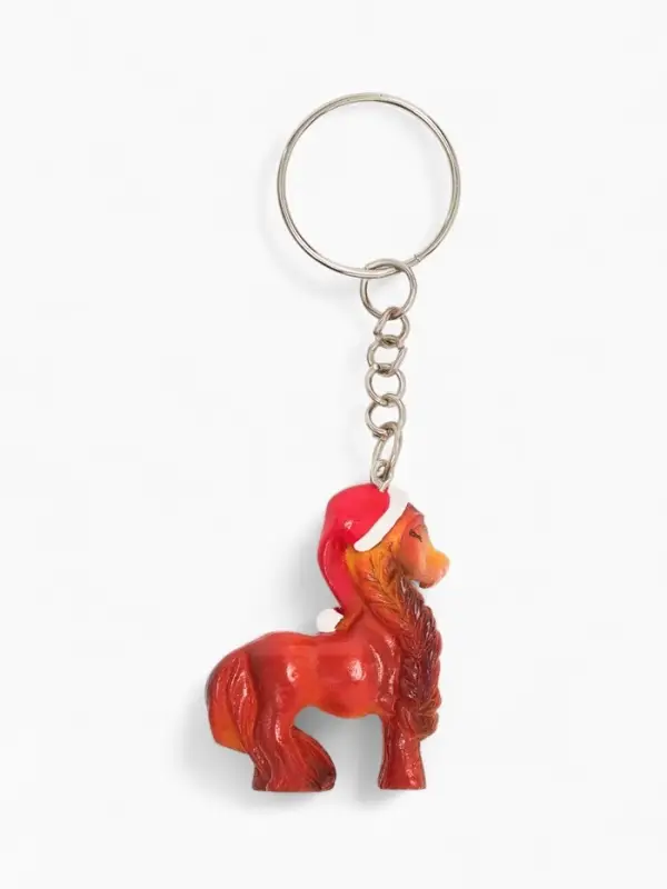 Брелок новогодний «Лошадь с подковой», 3,5 см Брелок новогодний «Лошадь с подковой», 3,5 см