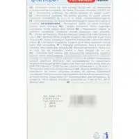 Маркер перманентный Centropen 8566, красный, узел 5.0 мм, линия 2.5 мм