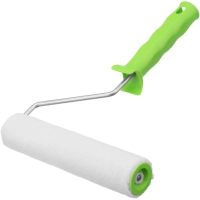 Валик 200 мм D=36 мм с ручкой 6 мм полиакрил, шерсть Велюр Сибртех 80134