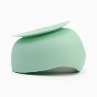 Тарелка детская на присоске и ложка, бирюзовый, Mum&Baby Тарелка детская на присоске и ложка, бирюзовый, Mum&Baby