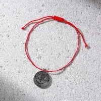 Браслет-талисман (3 шт) «Притягивает удачу», красная нить, длина 24 см Браслет-талисман (3 шт) «Притягивает удачу», красная нить, длина 24 см