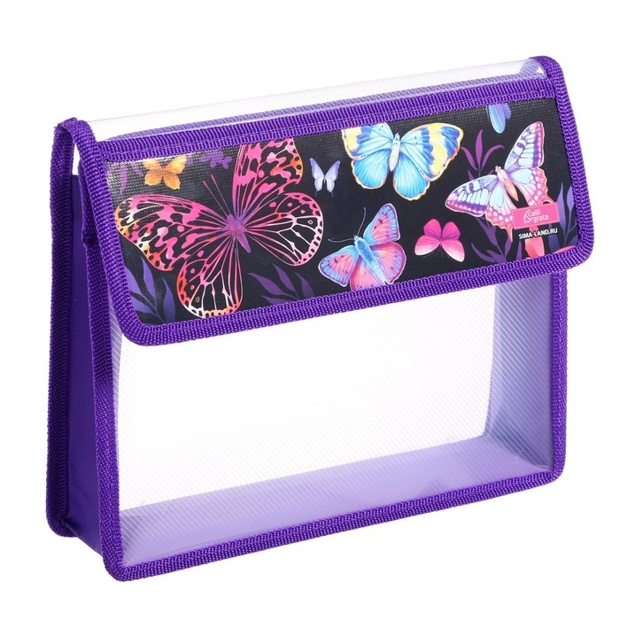 Папка для тетрадей А5 (230 х 190 х 50 мм), с клапаном на липучке, пластик/текстиль, Calligrata Папка для тетрадей А5 (230 х 190 х 50 мм), с клапаном на липучке, пластик/текстиль, Calligrata