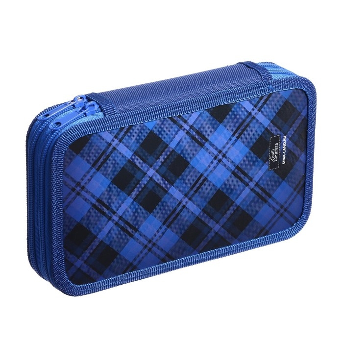 Пенал 2 секции, 125 х 205 х 40 мм, Calligrata 30П26/2 Пенал 2 секции, 125 х 205 х 40 мм, Calligrata 30П26/2 "Пёсик", ламинированный картон