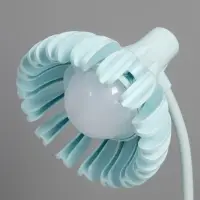 Лампа настольная RISALUX &laquo;Санди&raquo;, светодиодная, USB, АКБ, синяя, 11.7&times;14.5&times;18 см