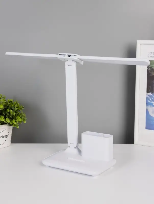 Настольная лампа сенсорная &laquo;Раздвижная&raquo; LED 15 Вт АКБ USB белый 45&times;30&times;17 см RISALUX