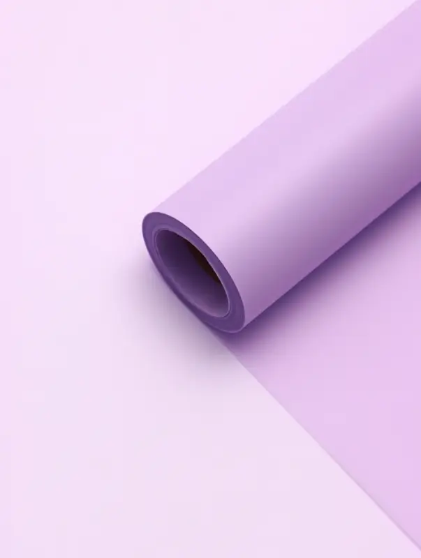 Плёнка для цветов матовая, фиолетовая, 0.57&times;10 м &plusmn;1 см