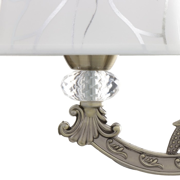 Бра "Вирджиния" 1х40Вт E14 бронза 20х15х30 см.