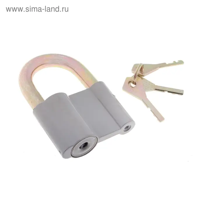 Замок навесной, 62&times;90 мм, 3 ключа