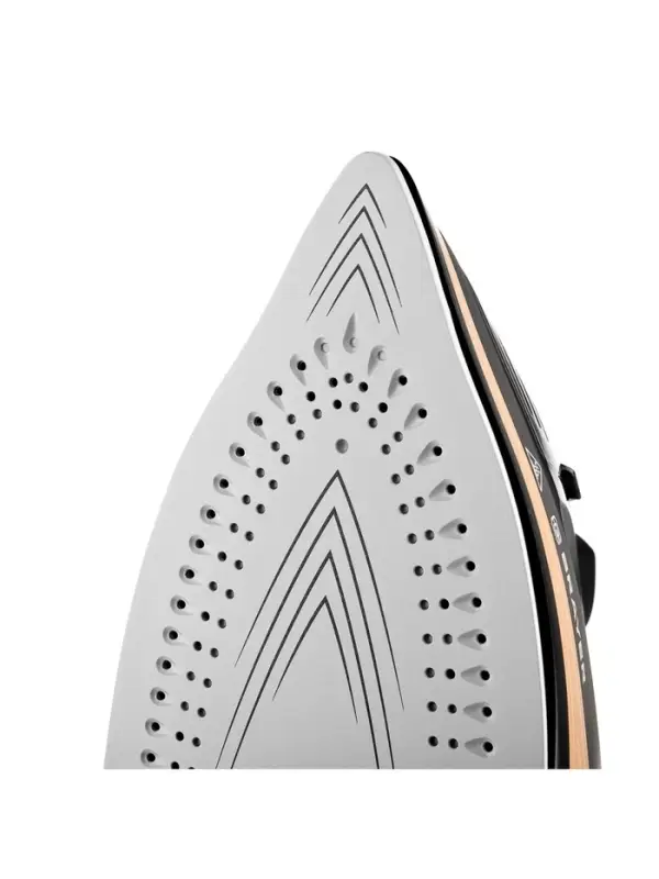 Утюг паровой BRAYER 4010BR, 2400 Вт, керамичекая подошва, 320 мл, беспроводной, коричневый