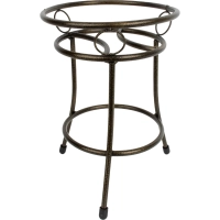 Подставка для цветов 'Пион', 1 г., бронза, 1/1, Ц6