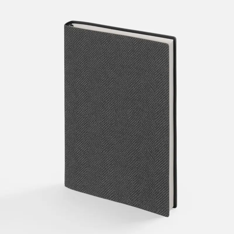 Ежедневник-органайзер Twill, недатированный, черный