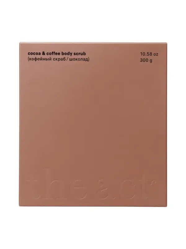 Скраб для тела кофейно-шоколадный, 300 мл, The Act