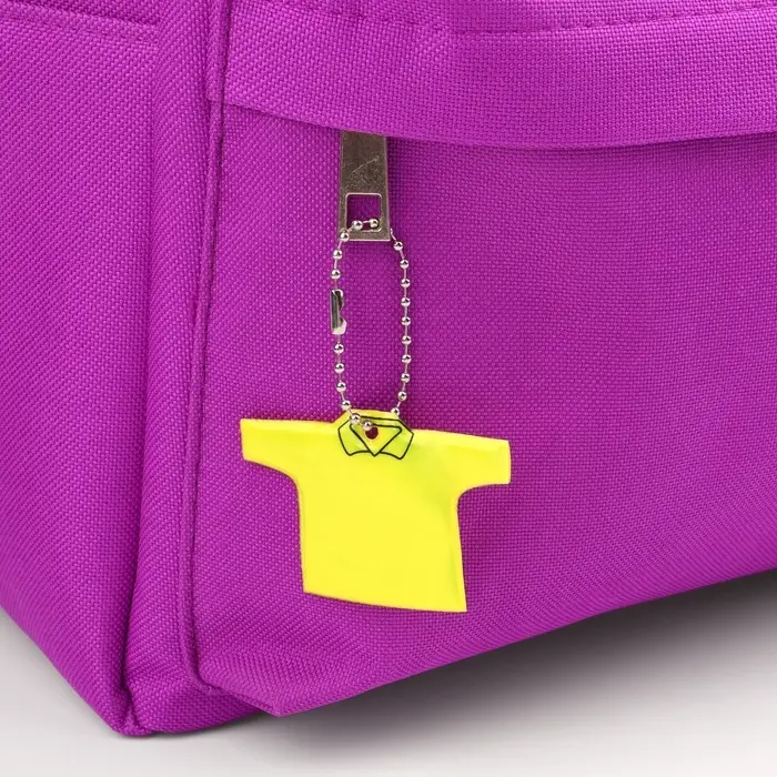 Светоотражающий элемент «Футболка», двусторонний, 6×4.3 см, жёлтый Светоотражающий элемент «Футболка», двусторонний, 6×4.3 см, жёлтый