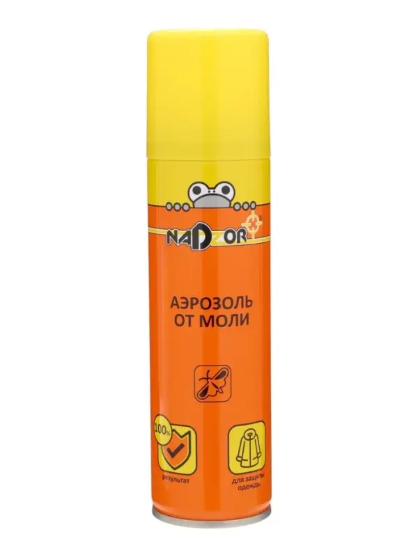 Аэрозоль от моли, Nadzor, 145 мл.