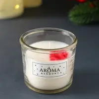 Ногодний ароматический набор "Каштановый пуддинг" свеча + диффузор