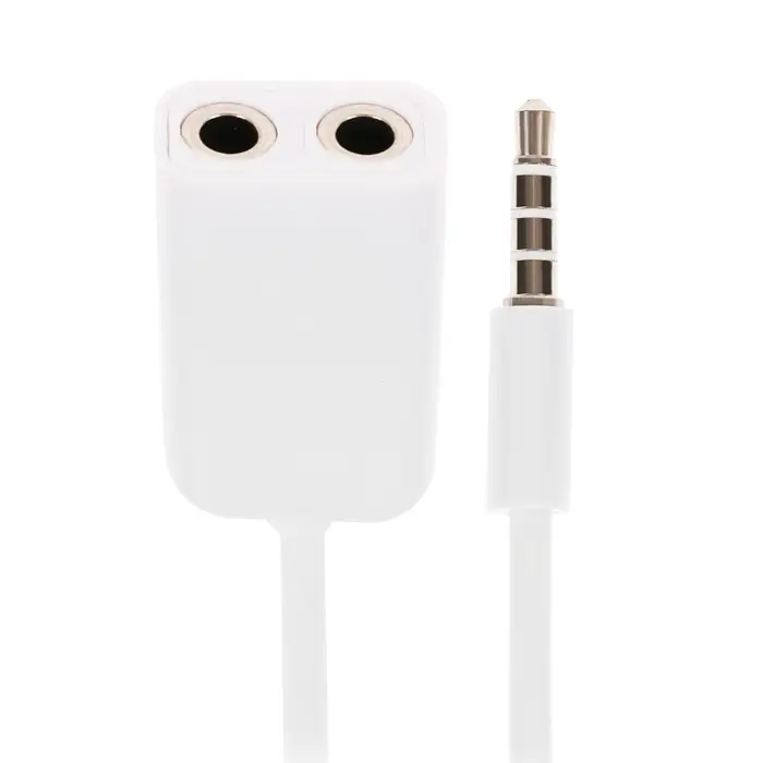 Кабель-переходник аудио LuazON, Jack 3.5(4pin)(m)-2xJack 3.5(3 pin)(f),для микро и наушников Кабель-переходник аудио LuazON, Jack 3.5(4pin)(m)-2xJack 3.5(3 pin)(f),для микро и наушников