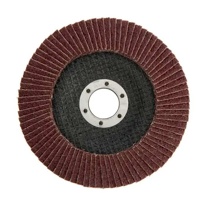 Круг лепестковый торцевой ТУНДРА, 125&times;22 мм, Р40