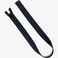 Молния &laquo;Трактор&raquo;, №8, разъёмная, замок автомат, 80 см, чёрная, синяя