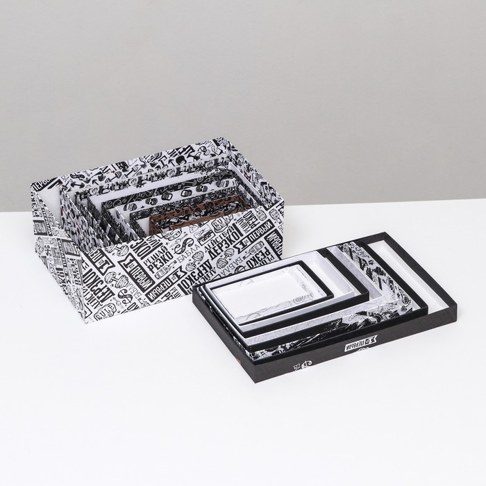 Набор коробок 10 в 1 Набор коробок 10 в 1 "Для Него", 32,5 х 20 х 12,5 - 12 х 7 х 4 см