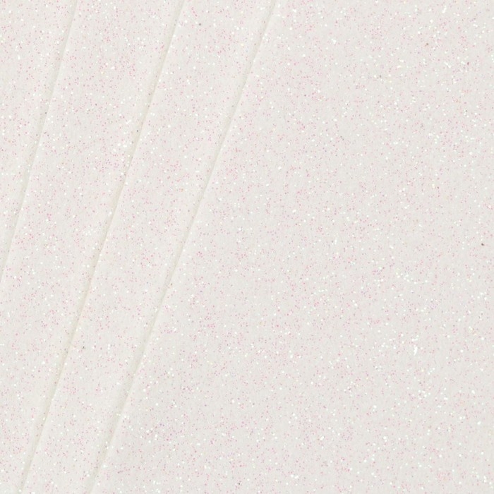 Фоамиран  Фоамиран "Неоновый блеск - белый" 2 мм формат А4 (набор 5 листов)