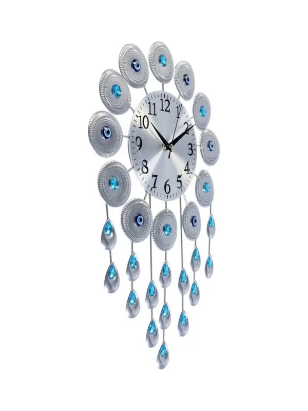 Часы настенные &laquo;Малика&raquo;, серия: Ажур, дискретный ход, циферблат 15.5 см, 46.5&times;30 см