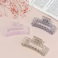 Крабик для волос &laquo;Мариэтта&raquo; прямой, 10&times;4 см, микс