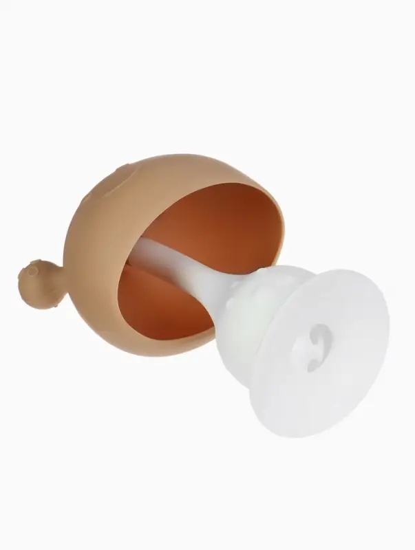 Прорезыватель силиконовый для зубов с погремушкой 3 в 1 M&B «Зайка», бежевый Прорезыватель силиконовый для зубов с погремушкой 3 в 1 M&B «Зайка», бежевый