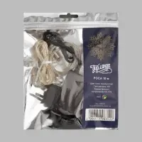 Гирлянда &laquo;Нить&raquo; 10 м, роса, IP20, серебристая нить, 100 LED, свечение мульти, 12 В