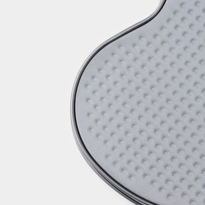 Форма для выпечки Доляна &laquo;Элин. Сердце&raquo;, 28.5&times;25.5&times;6.6 см, разъёмная, антипригарное покрытие, серая