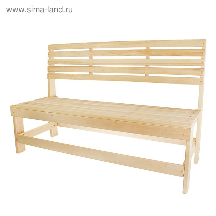 Скамейка, наличник 140×50×90см "Добропаровъ"