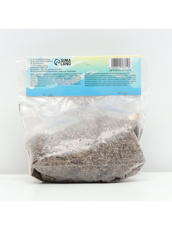 Лилия Азиатская «Ландини», луковица в пакете с перфорацией, р-р 12/14, 3 шт. Лилия Азиатская «Ландини», луковица в пакете с перфорацией, р-р 12/14, 3 шт.