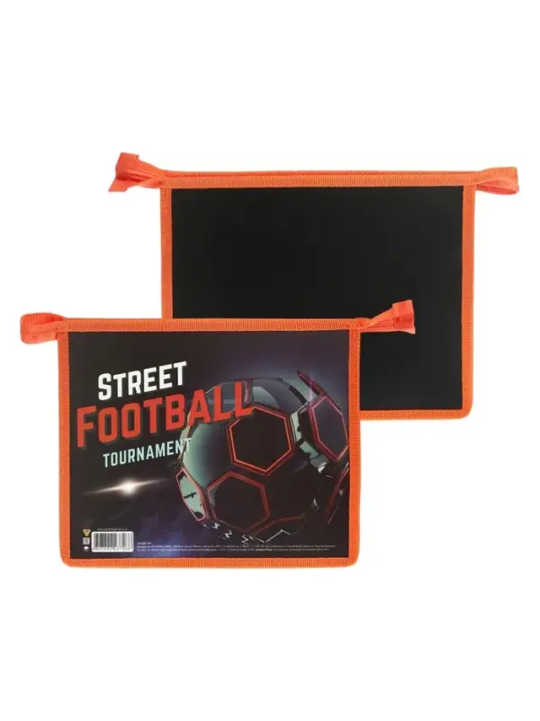 Папка для тетрадей А5 &laquo;Уличный спорт&raquo;, молния сверху, 230&times;190&times;50 мм