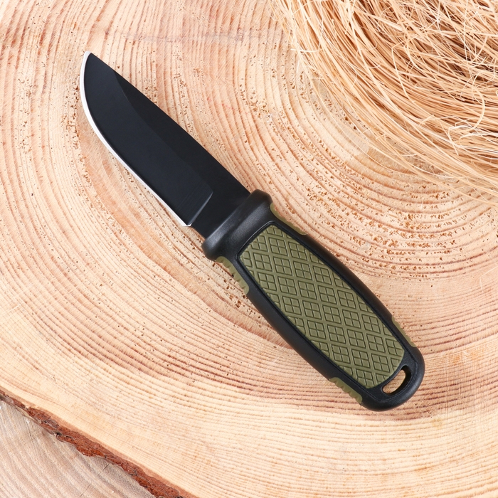 Нож тактический "Альфа" 14,5см, клинок 66мм/2,2мм