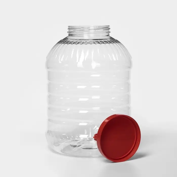 Бидон для хранения продуктов Альтернатива, 10 л, пластик, МИКС