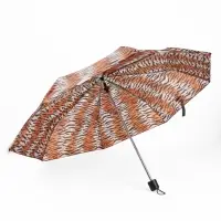 Зонт механический &laquo;Сафари&raquo;, 3 сложения, 8 спиц, R=48/55 см, d=96 см, рисунок МИКС