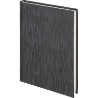 Ежедневник недатированный Attache Грани, А5, черный