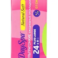 Прокладки ежедневные удлиненные Day Spa Plus Large, 24 шт.