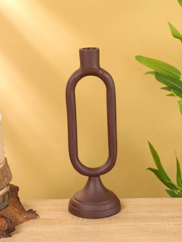 Подсвечник на 1 свечу  Подсвечник на 1 свечу "Шоколад" 8,5х,8,5х26 см