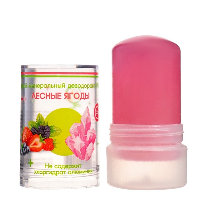 Минеральный дезодорант   Минеральный дезодорант  "Лесные ягоды" 120 г