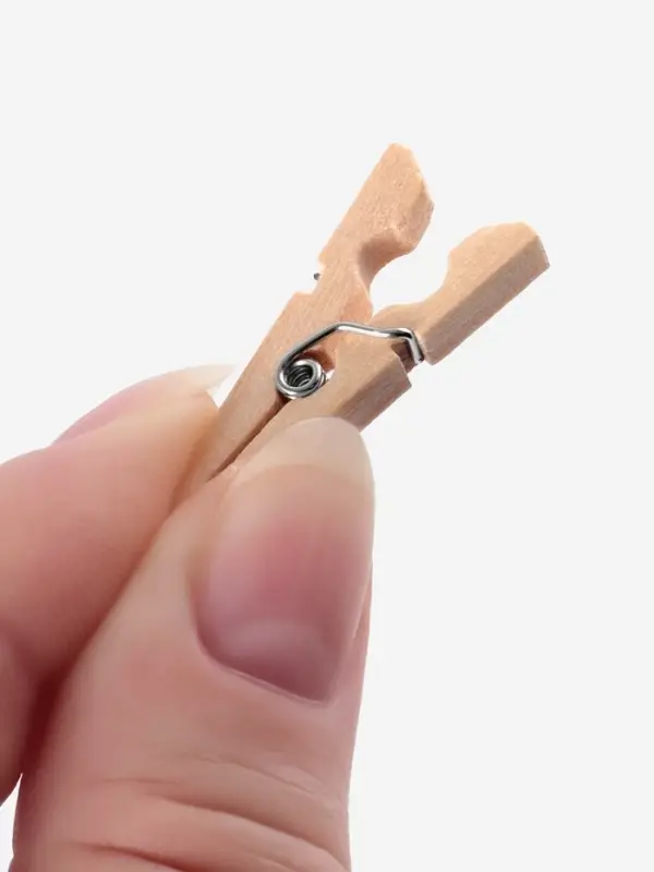 Прищепки для шитья, 3&times;0.5&times;0.3 см, 10 шт., бежевые