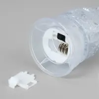 Световая фигура "Снеговик", 13 см, 1 LED, LR44x3, Т/БЕЛЫЙ