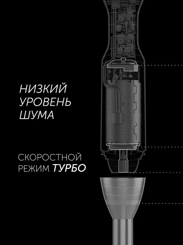 Блендер погружной PHB 1385 ручной с насадками Блендер погружной PHB 1385 ручной с насадками