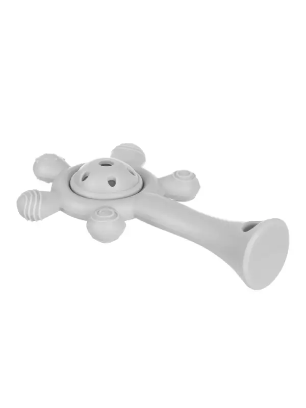 Набор силиконовых прорезывателей для зубов «Банан, погремушка», 2 шт., Крошка Я