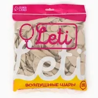 Воздушные шары латексные 12", белый песок, набор 100 штук