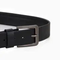 Ремень мужской &laquo;Великан&raquo; для полных, ширина 3.8 см, винт, пряжка металл, чёрный