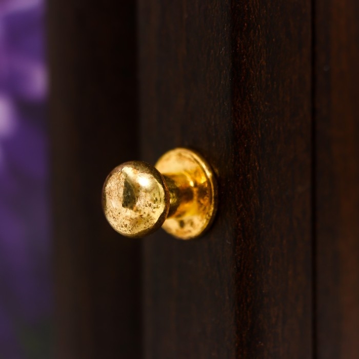 Ключница Ключница "Яркий цветок" венге 19х24 см МИКС