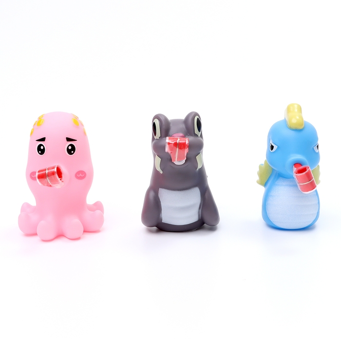 Мялка «Морские жители» с язычком, виды МИКС Мялка «Морские жители» с язычком, виды МИКС