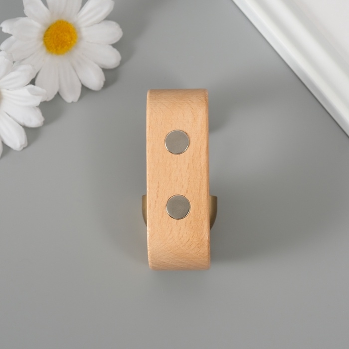 Колокол магнитный бук  Колокол магнитный бук "Дуга" 7х4,5х3,5 см