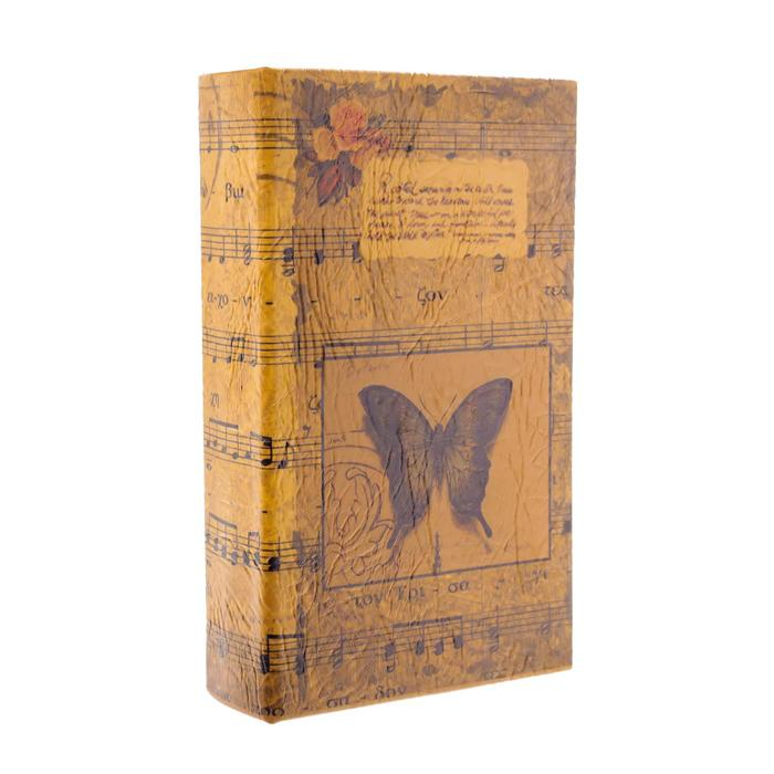 Сейф-книга дерево  Сейф-книга дерево "Музыка" кожзам 21х13х5
