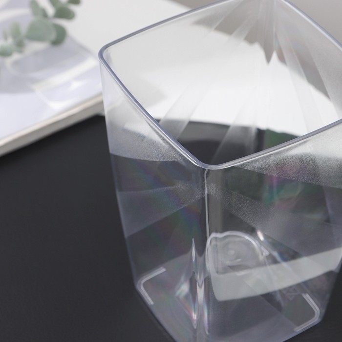 Кашпо для орхидей «Сильвия», 1,8 л, цвет прозрачный Кашпо для орхидей «Сильвия», 1,8 л, цвет прозрачный